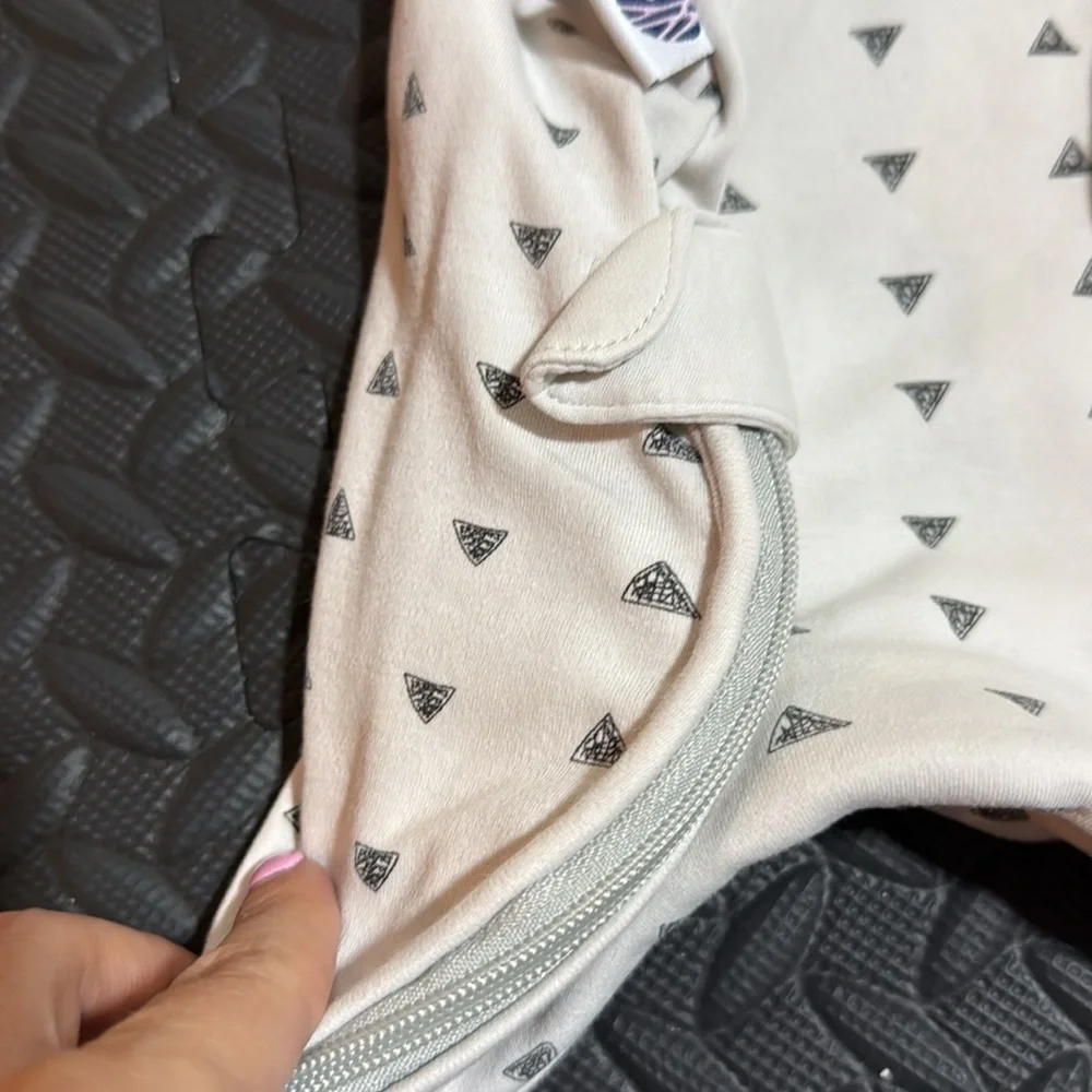 Nested Bean Small Sleep Sack White 0-6 months